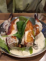 Half Chicken with Mushroom Sauce